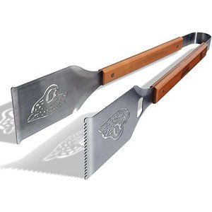 Jacksonville Jaguars NFL Grill Tongs 18'' Stainless Steel Laser Cut BBQ Tongs‎